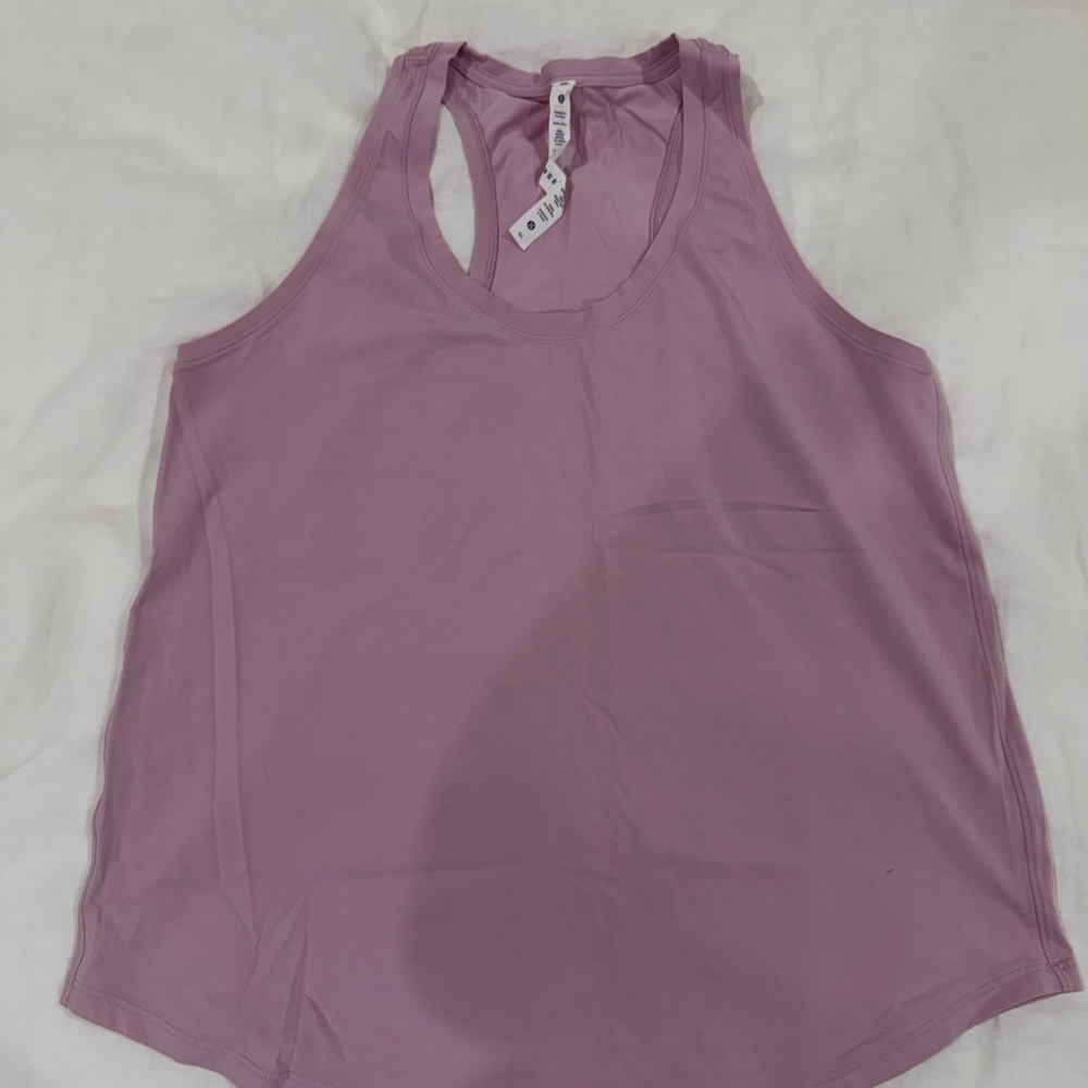 lululemon athletica Light Mauve Racerback Tank